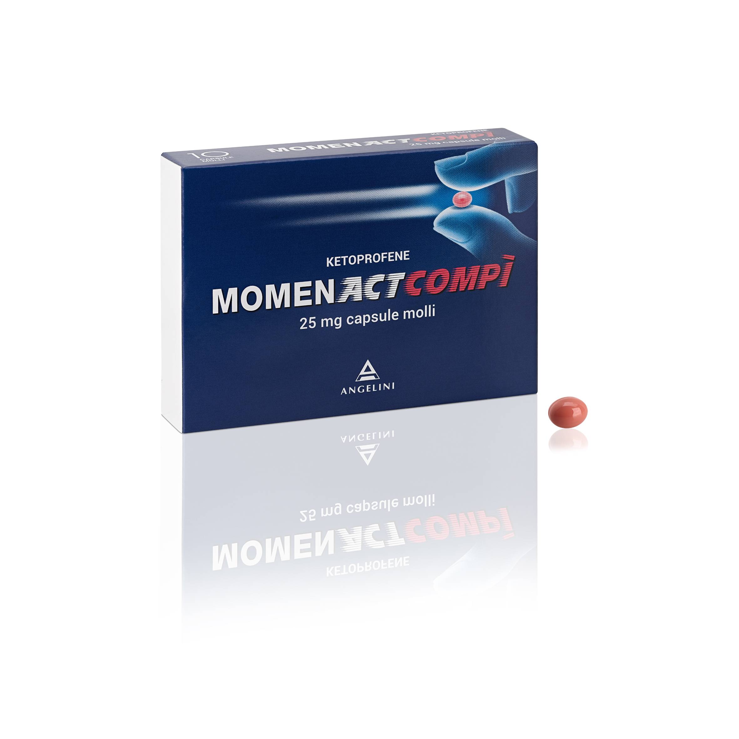 Momen Act Compì 25 MG Capsule Molli
