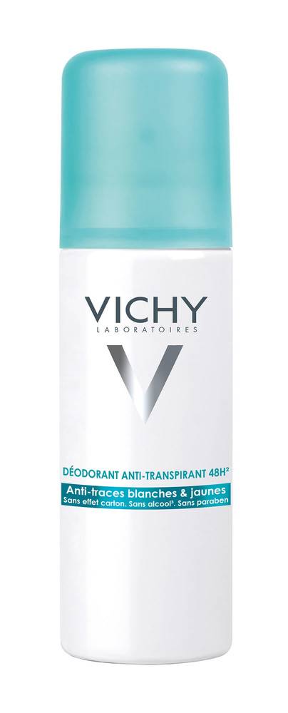 Vichy Deodorante Anti - traspirante 48H Aerosol anti - macchie 125 ml efficace per 48 ore