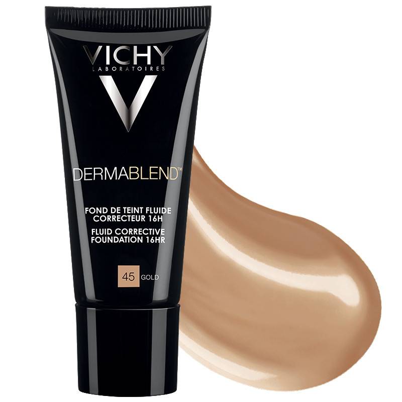 Vichy Dermablend Fondotinta Fluido Mat 30 ml - Colore: 45 - Gold