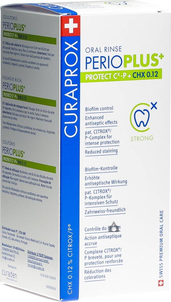 Curaprox Perio Plus Protect CHX 0.12 Collutorio 200 ml