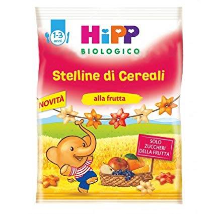 Hipp Stelline di Cereali Frutta e Snack per Bambini