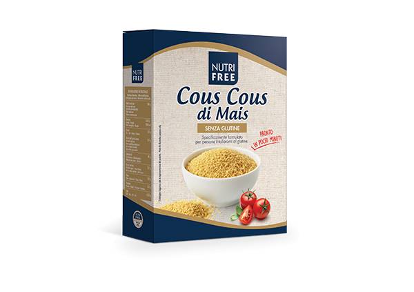 Nutri Free Cous Cous di Mais Prodotto senza glutine 375 g