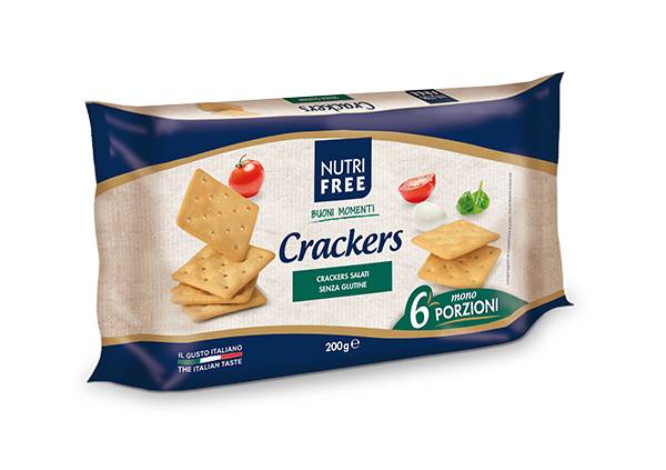 Nutri Free Crackers Salati Senza Glutine e Senza Olio di Palma