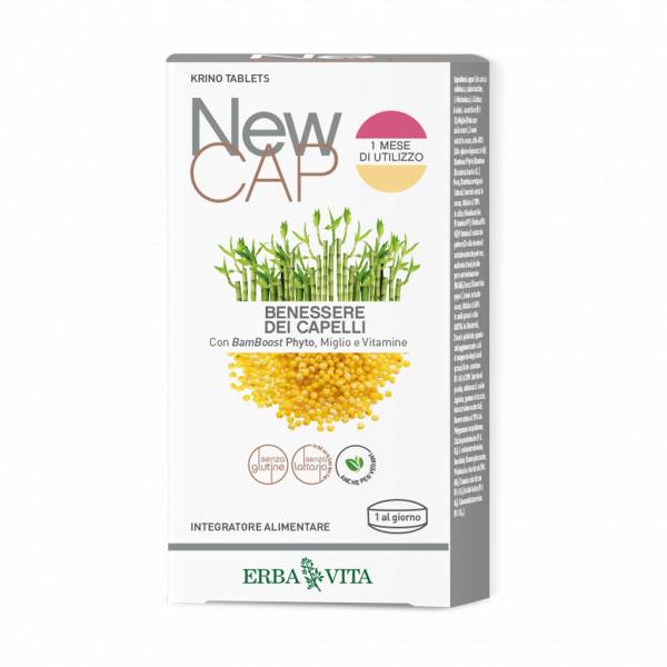 Erba Vita NewCap Krinotablets Integratore Benessere Capelli