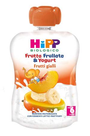 Hipp Bio Frutta Frullata Yogurt E Frutti Gialli