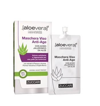 Zuccari AloVera2 Maschera Viso Anti - Age