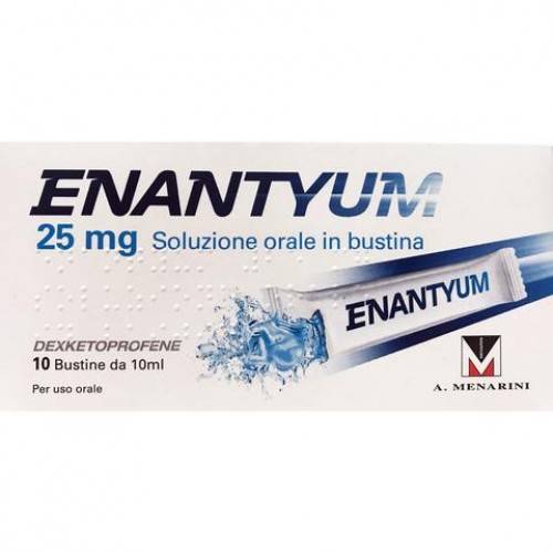 Enantyum 25 Mg - Soluzione Orale Monodose