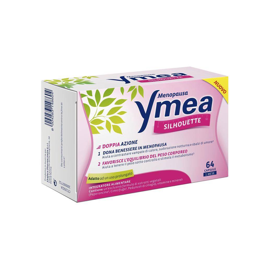 Ymea Silhouette Integratore per la Menopausa 64 Capsule