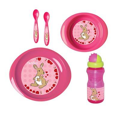 Nuvita Kit Pappa Primi Numeri 12M+ Rosa