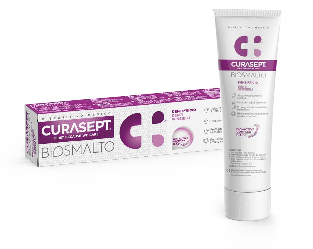 Curasept Biosmalto Denti Sensibli Dentifricio 50 ml
