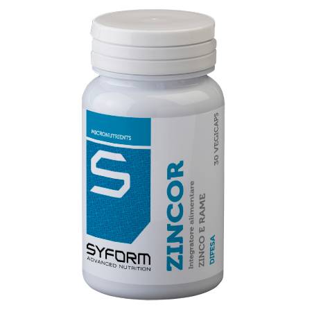 Syform Zincor Integratore per le difese immunitarie 30 Vegicaps