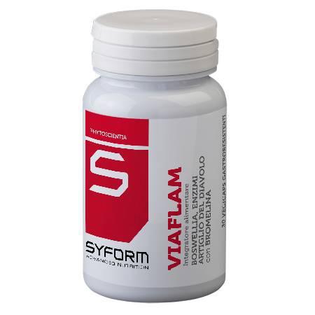 Syform Via Flam Integratore ad azione antinfiammatoria 30 capsule
