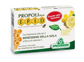 Specchiasol Propoli Plus Epid Compresse Gusto Limone e Miele