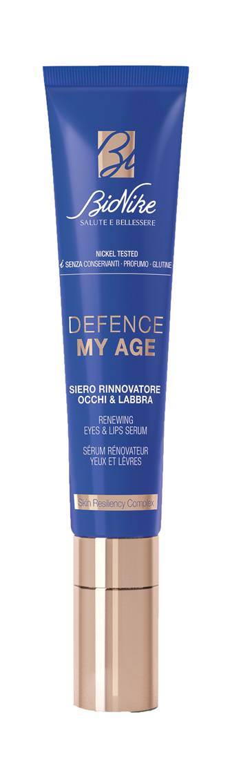 BioNike Defence My Age Siero rinnovatore per contorno occhi e labbra 15 ml