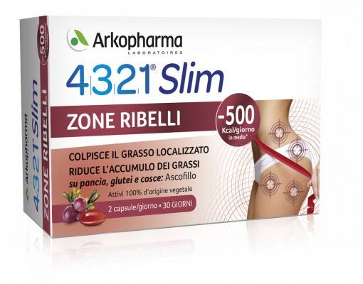 Arkopharma 4321 Slim Zone Ribelli 60 capsule