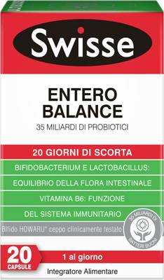 Swisse Entero Balance Integratore Fermenti Lattici