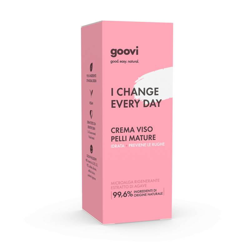 Goovi I Change Every Day Crema Viso Pelli Mature 50 ml