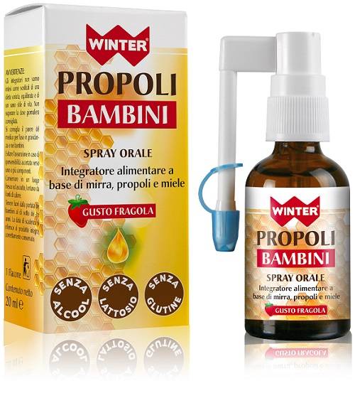 Winter Propoli Spray Gola per Bambini