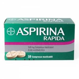 Aspirina Rapida 500 mg - 10 compresse masticabili