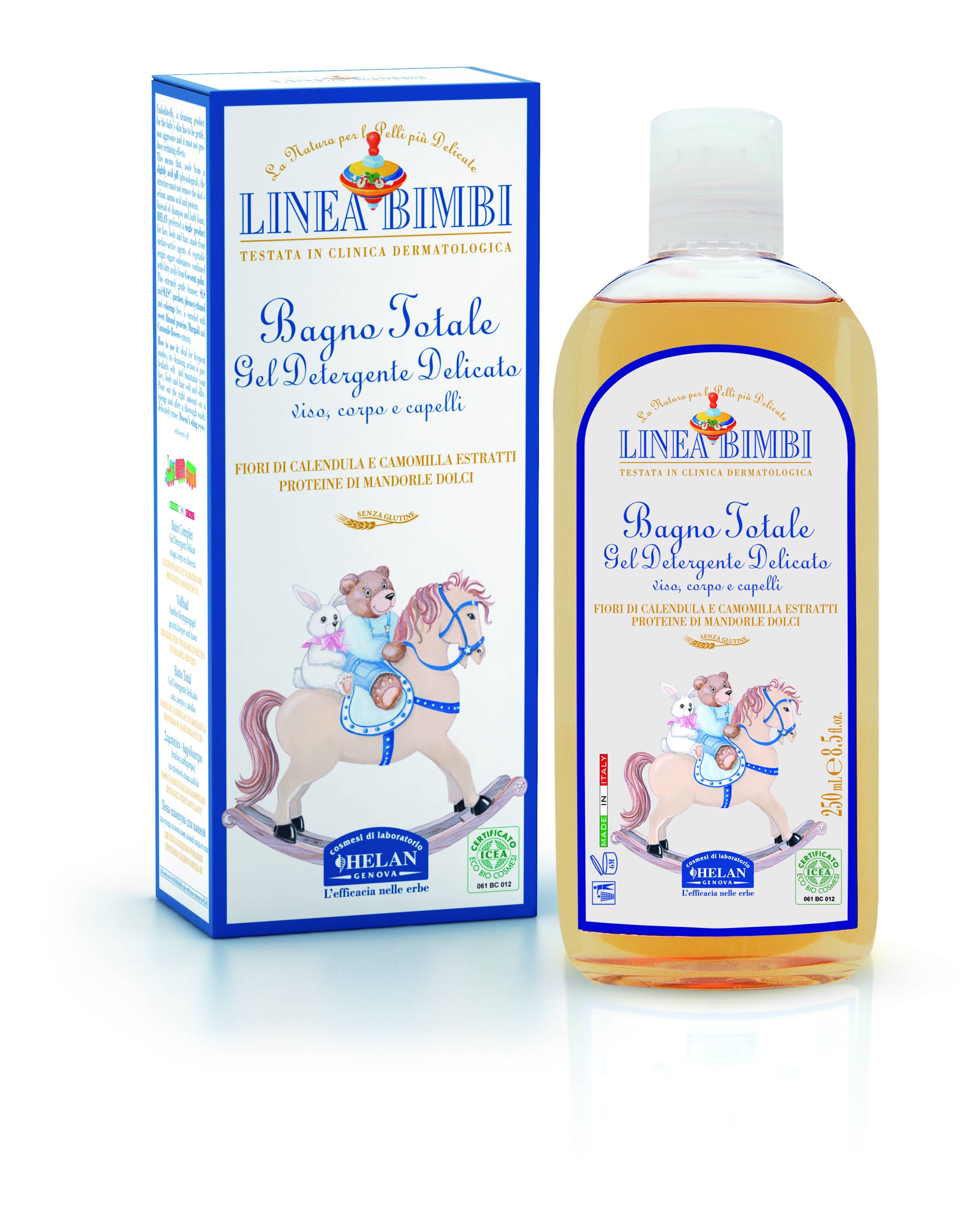 Helan Bimbi Bio Bagno Totale 250 ml
