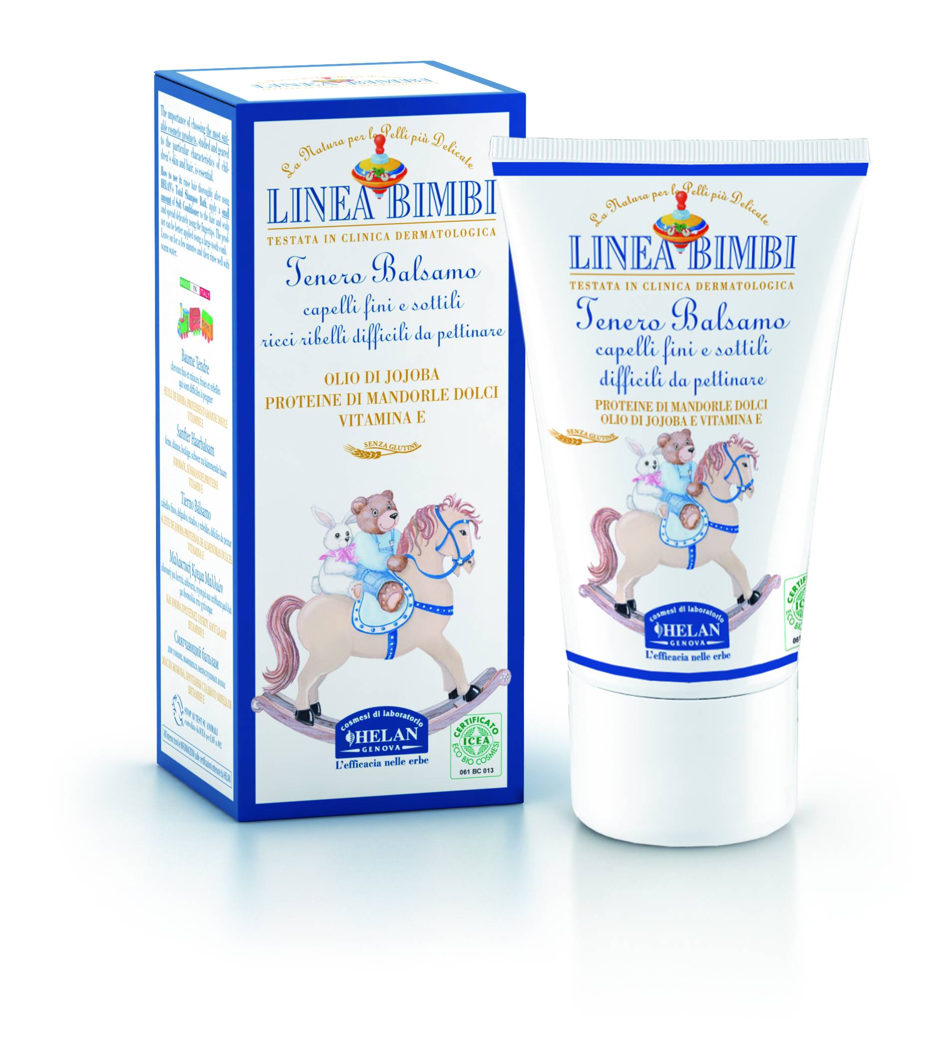 Helan Bimbi Bio Tenero Balsamo per i più piccoli 50 ml