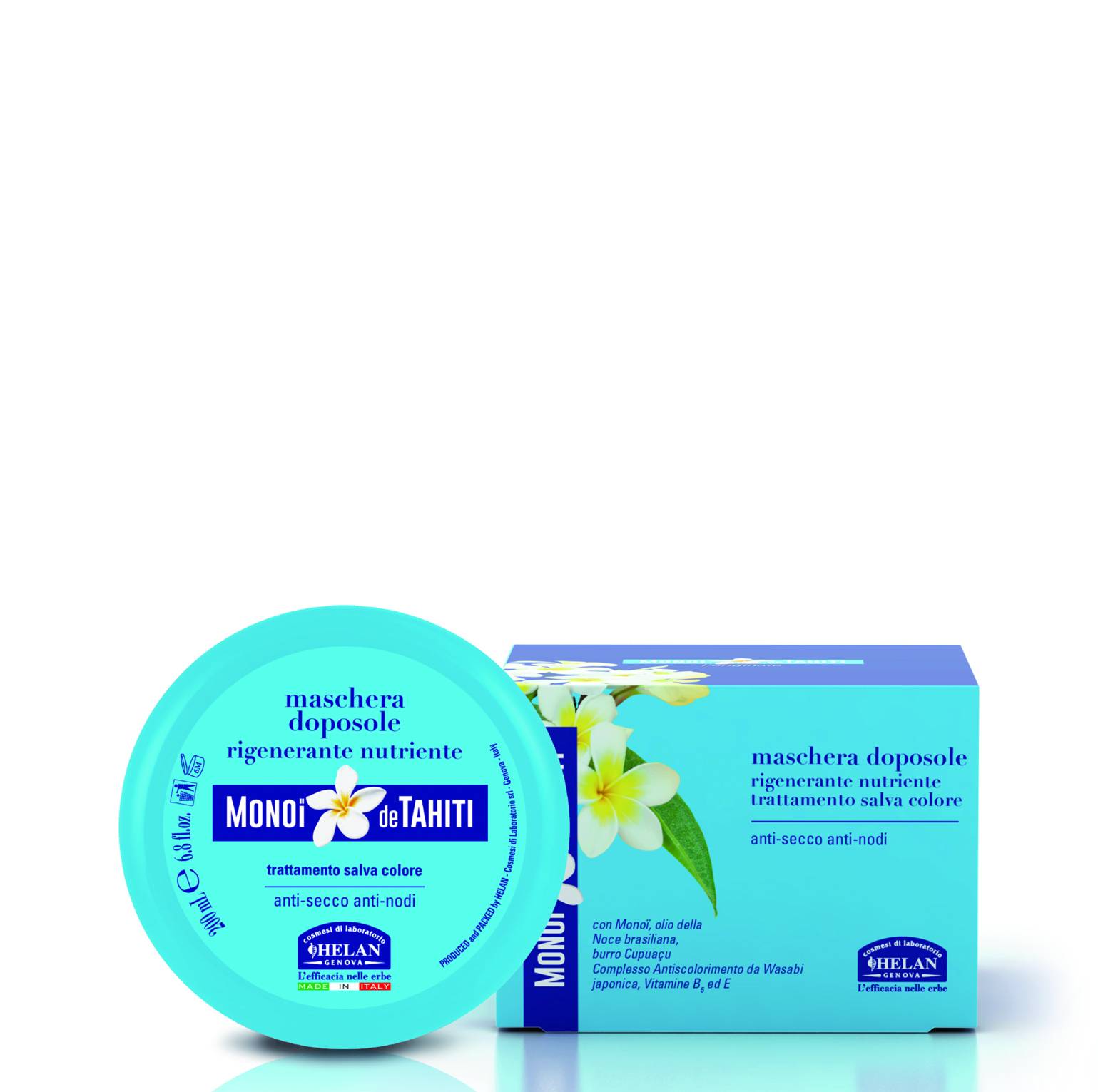 Helan Monoi Maschera Doposole rigenerante per capelli 200 ml