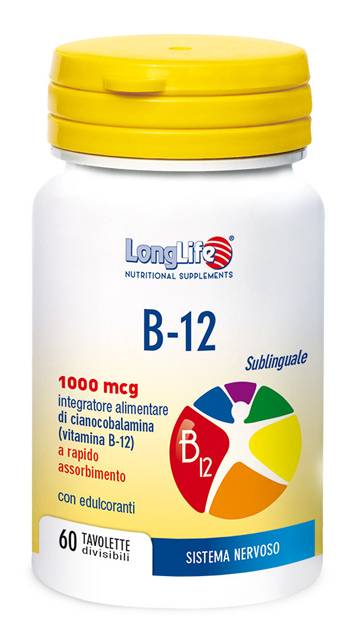 Longlife B12 1000 MCG Integratore Vitaminico