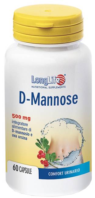 Longlife D - Mannose Integratore Vie Urinarie
