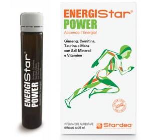 Stardea Energistar Power Integratore per sportivi 6 flaconcini x 25 ml