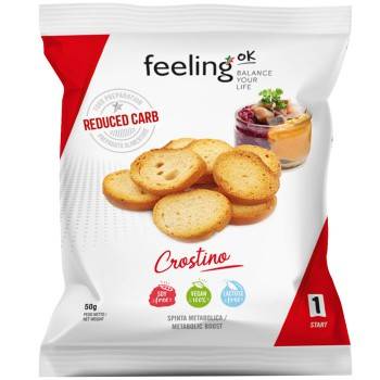 FeelingOk Start Crostino Gusto Classico Monoporzione 50 Gr