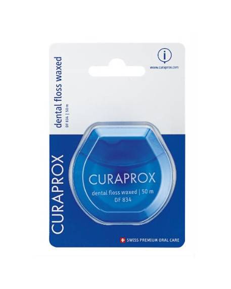 Curaprox Dental Floss Filo interdentale cerato DF 834 40 metri