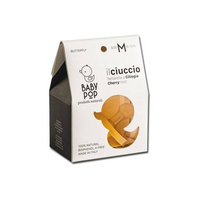 Tatanatura Ciuccio A Ciliegia In Caucciù M 6 - 12 Mesi