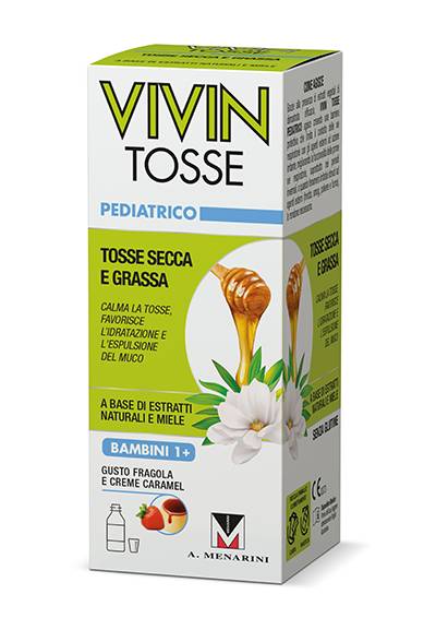 Vivin Tosse Pediatrico Tosse Secca e Grassa 150 ml