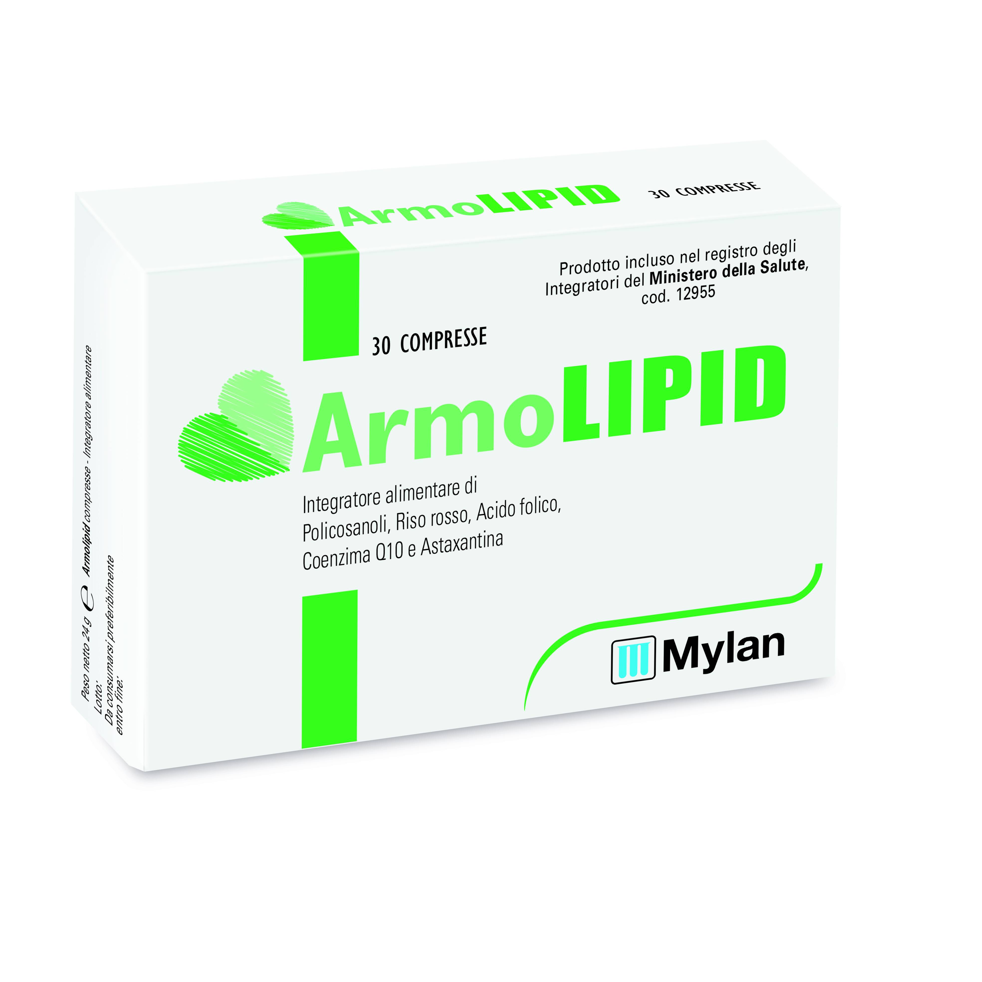 ArmoLipid Integratore per il Controllo del Colesterolo 30 compresse