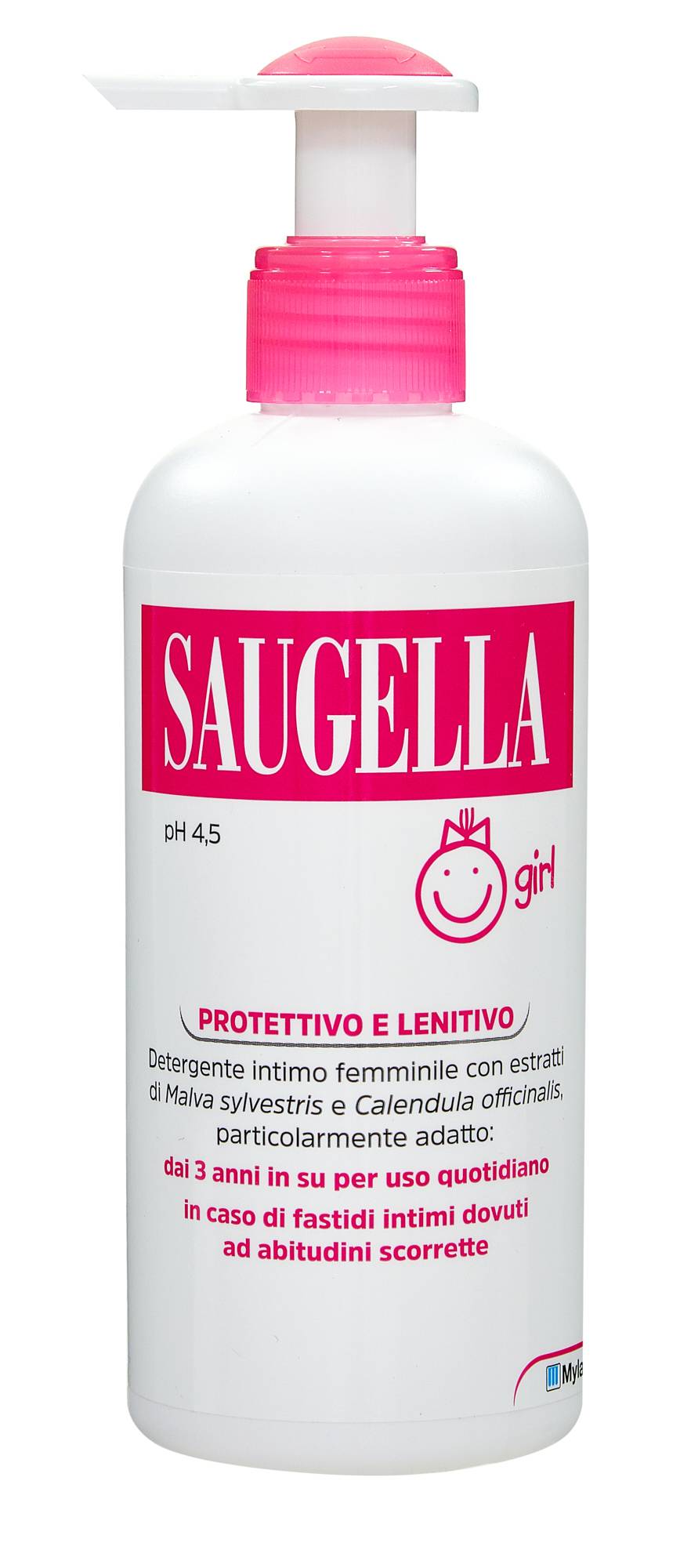 Saugella Girl Detergente Intimo PH Neutro 200 ml