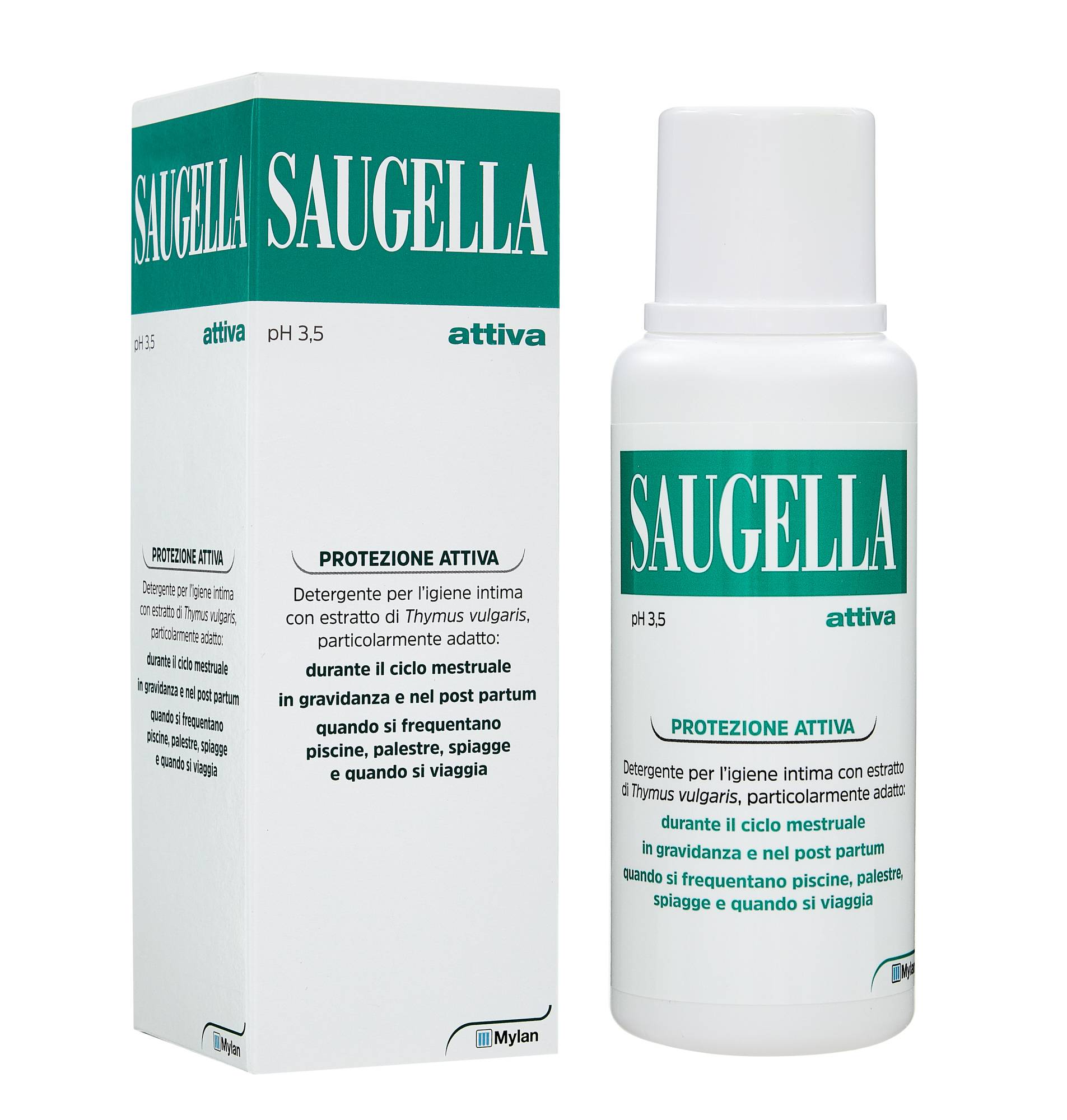 Saugella Attiva pH 3.5 Detergente Intimo 250 ml
