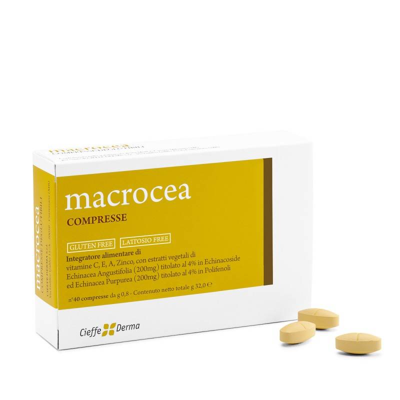 Cieffe Derma Macrocea Integratore per il sistema immunitario 20 compresse