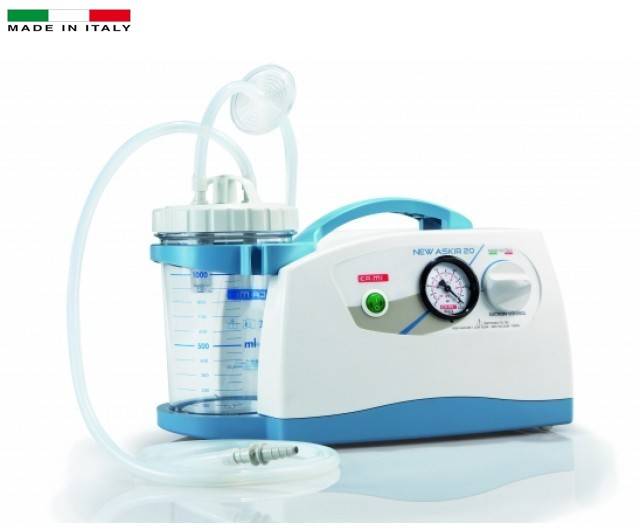 New Askir 20 Aspiratore Elettrico Liquidi Corporei