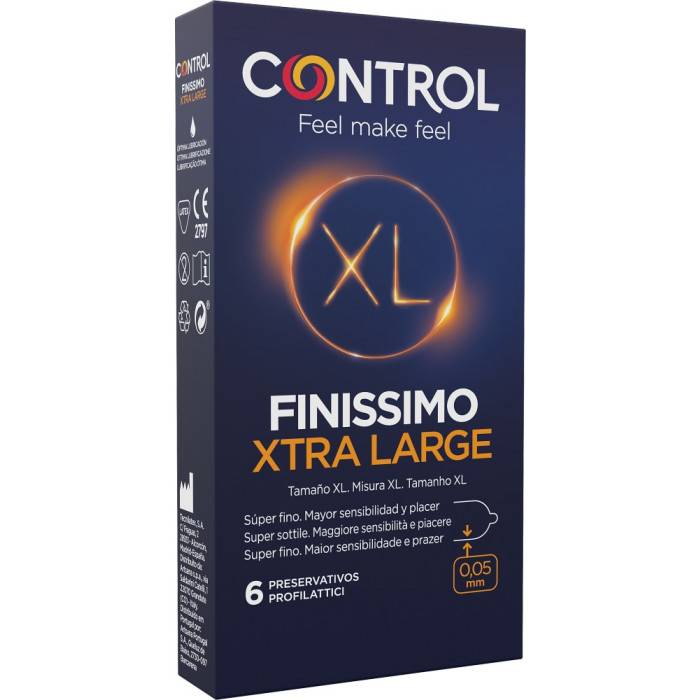Control Profilattici Original Finissimo 6 Pezzi
