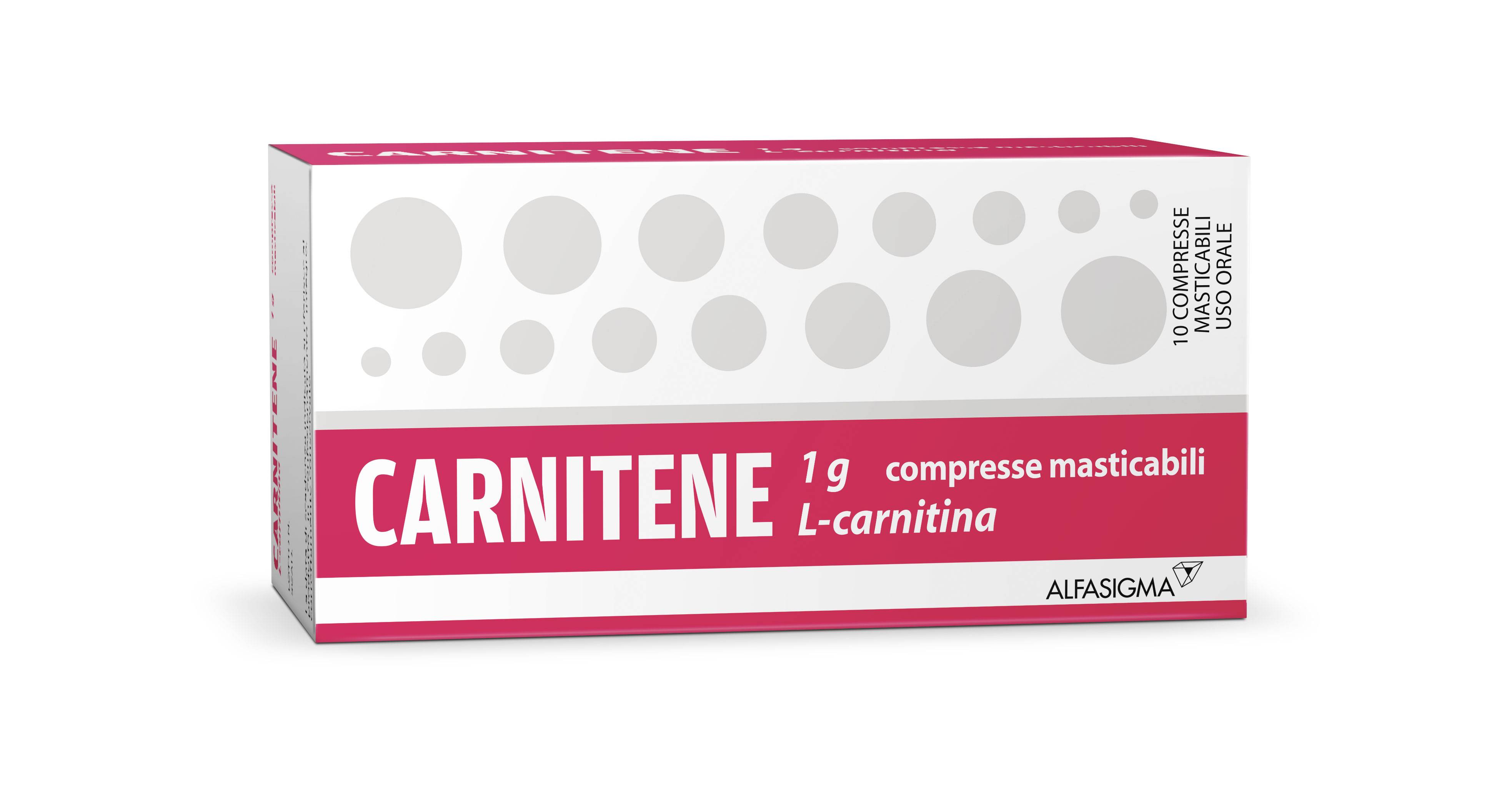 Carnitene Compresse Masticabili 1g