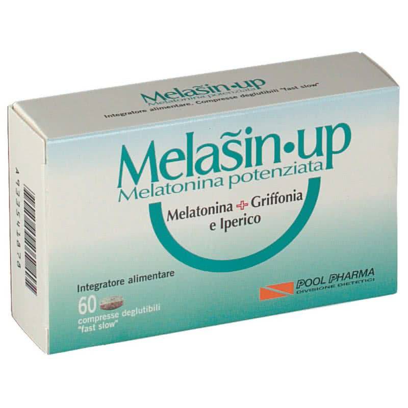 Pool Pharma Melasin Up Integratore per il sonno 60 compresse