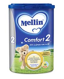 Mellin Comfort 2 Latte di Proseguimento in Polvere Parzialmente Fermentato 800 g