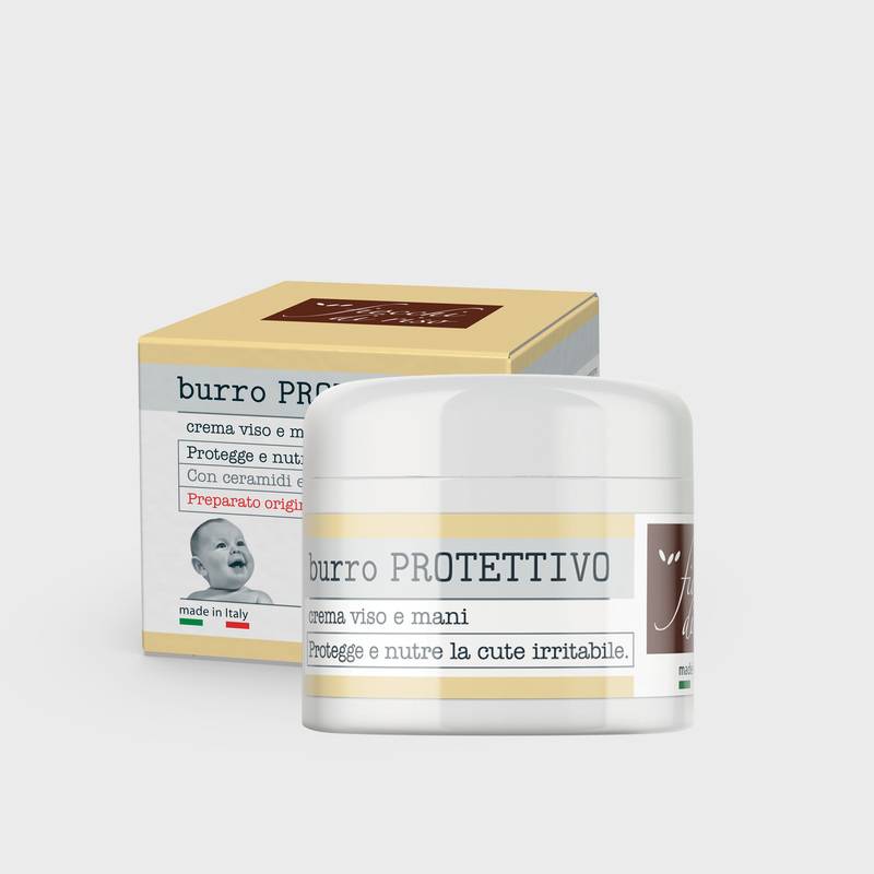 Fiocchi di Riso Burro Protettivo Viso e Mani Bambino 30 ml