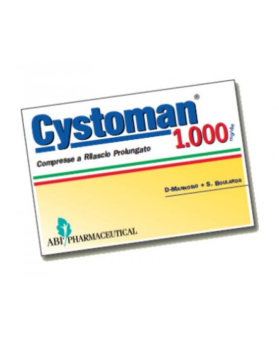 Cystoman 1000 Benessere Vie Urinarie 12 compresse
