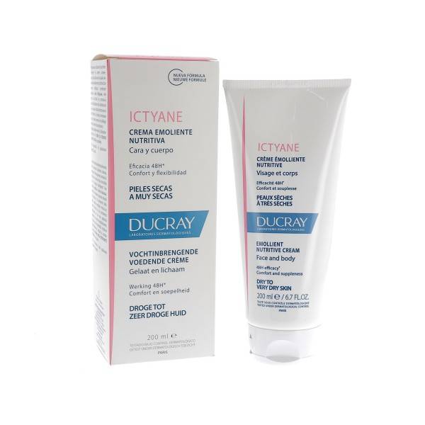 Ducray Ictyane Crema Emolliente Nutritiva