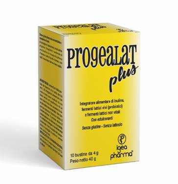 Igea Pharma Progealat Plus Integratore Fermenti Lattici 10 bustine