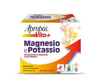 Apropos Vita+ Magnesio e Potassio 24 bustine