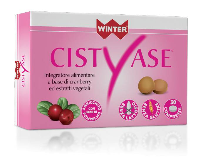 Winter Cistyase Integratore Benessere Vie Urinarie 30 compresse