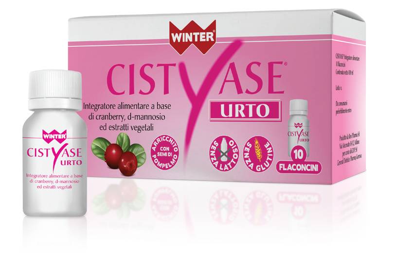 Winter Cistyase Urto Integratore Benessere Vie Urinarie 10 flaconcini