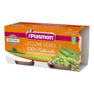 Plasmon Omogeneizzato Legumi Verdi 2 x 80 g